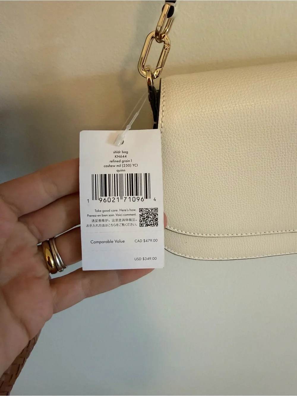 kate spade smooth pebbled